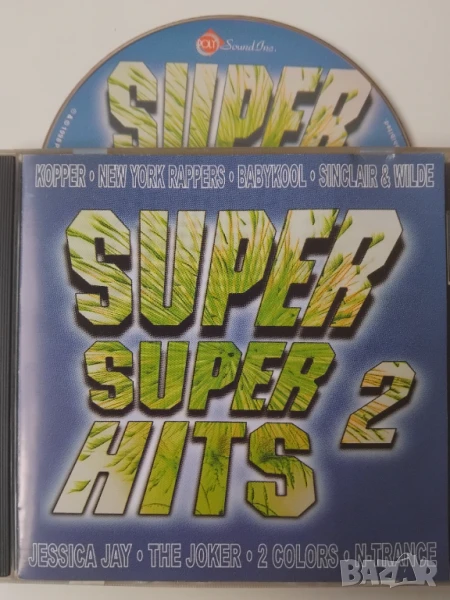 Super Super Hits 2 (Electronic,  Euro House) - Polysound оригинален диск музика, снимка 1
