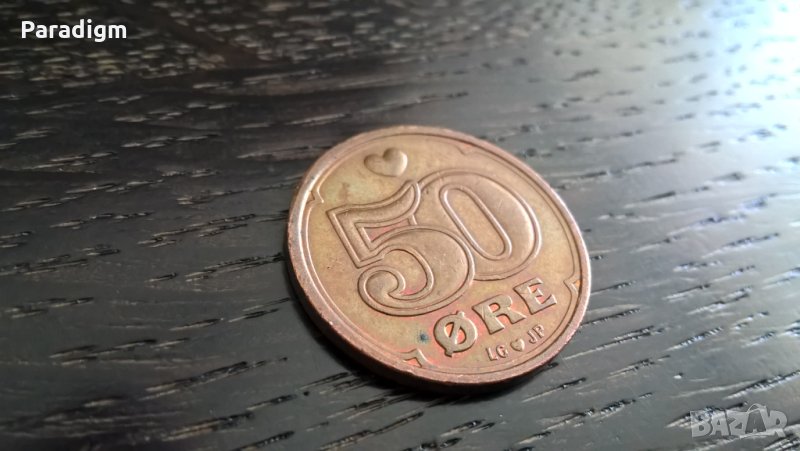 Монета - Норвегия - 50 оре | 1999г., снимка 1