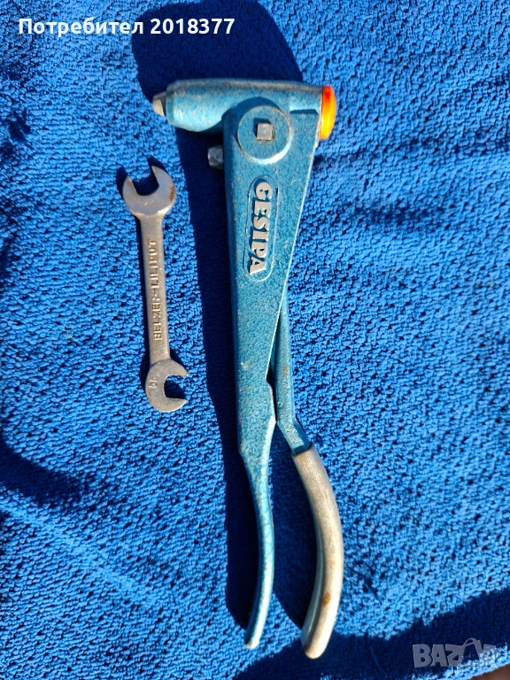 GESIPA Nietboy NTS/NTX -GERMANY/нитачки 2бр., снимка 1