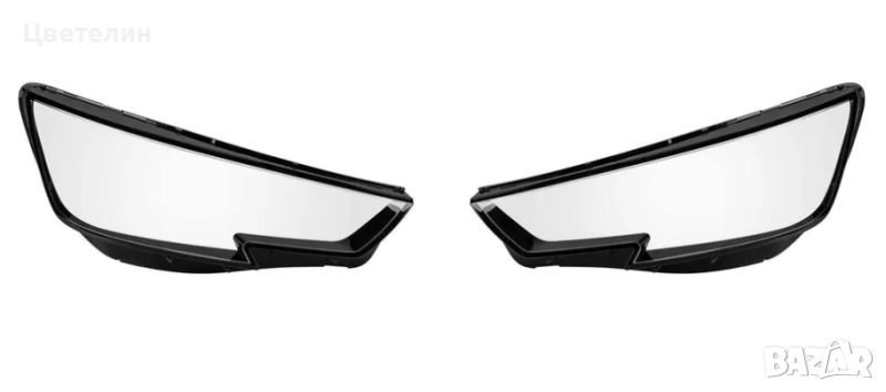 Комплект Стъкла за фар фарове Audi A4 2016 - 2018, снимка 1