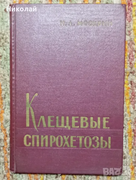 Клещевье спирохетозь на руски, снимка 1