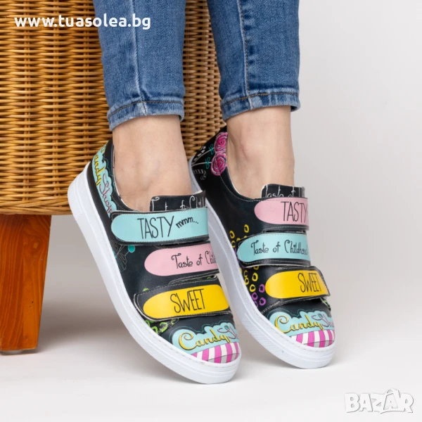 Дамски цветни кецове с оригинален дизайн | Марка Tuasolea, снимка 1