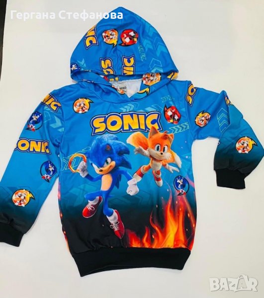 Суитчъри  Фортнайт,Соник,Майнкрафт Размери -7/8г.8/9г.9/10г.10/11г.11/12г.12/13г. Цена -24 лв, снимка 1