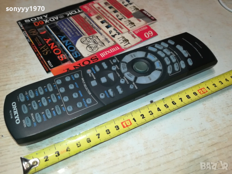 ONKYO RC-511M AUDIO REMOTE-ВНОС SWISS 2010251922, снимка 1
