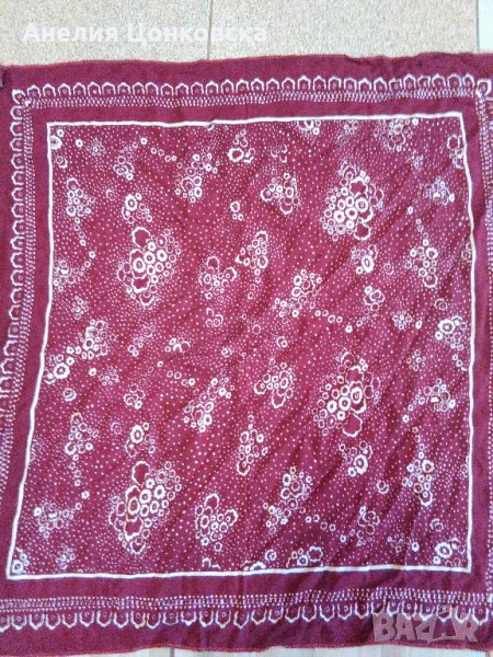 Старинни памучни шалчета,кърпи за глава , снимка 1