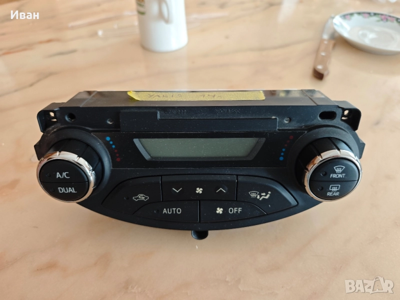 Климатроник управление Toyota Yaris 2014, снимка 1
