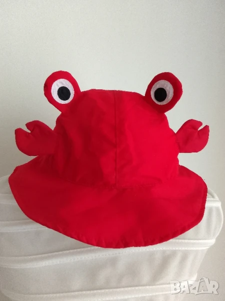 Детска шапка за слънце Рак, снимка 1