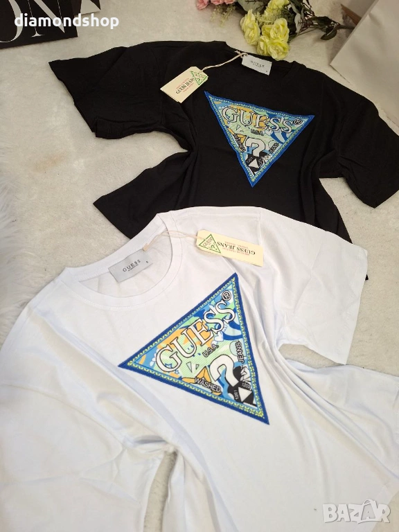 Памучни тениски Guess💙🔥 С М Л размер, снимка 1