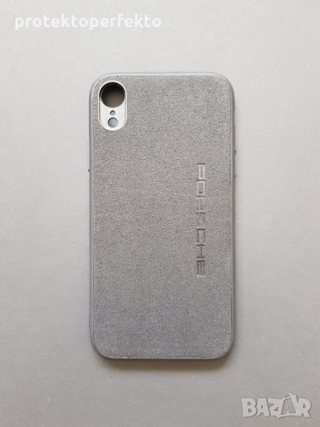 Porsche Кейс калъф с АЛКАНТАРА iPhone X, XS, XR, 11 Pro Max, 6, 7, 8, снимка 1