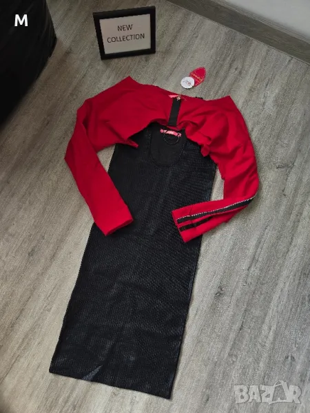 НОВО 2в1 рокля и ръкави на намаление , снимка 1