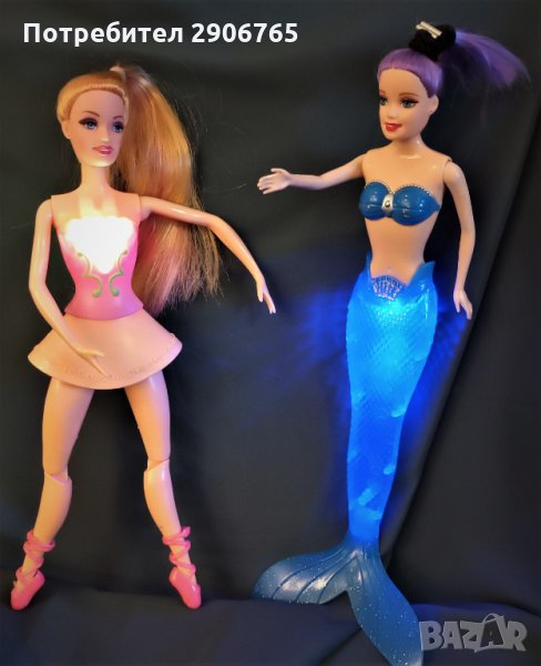 Барби балерина русалка светещи – 5 лв., снимка 1