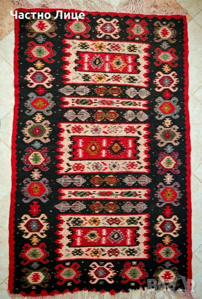 Оригинален Автентичен Сто Годишен Чипровски Килим Килимче Пътека от 1920те г, снимка 1