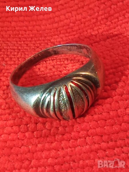 СРЕБЪРЕН АРТ ПРЪСТЕН МАЙСТОРСКА РЪЧНА ИЗРАБОТКА ВИНТИДЖ СТИЛ 17541, снимка 1
