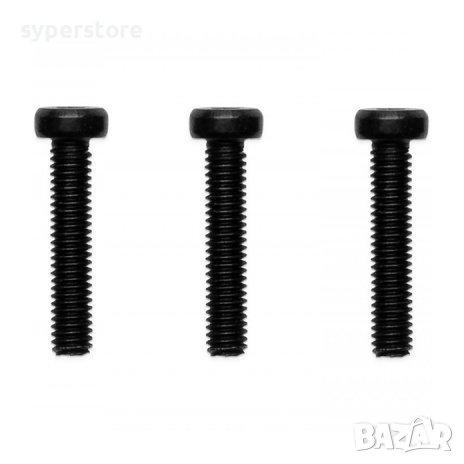 Винт EK-Loop Hex Key Screw Set M4x20mm - Black (3pcs) SS30308, снимка 1