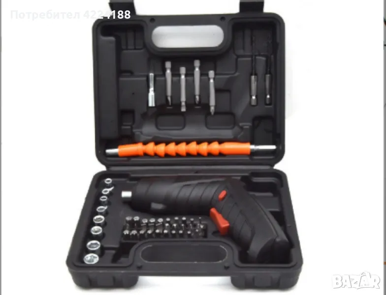 акумулаторен винтоверт , снимка 1