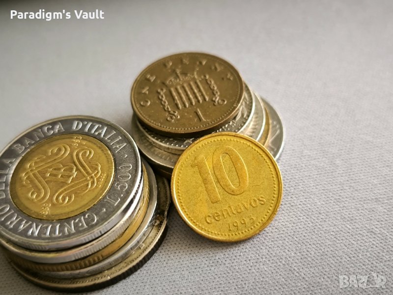 Монета - Аржентина - 10 центавос | 1993г., снимка 1