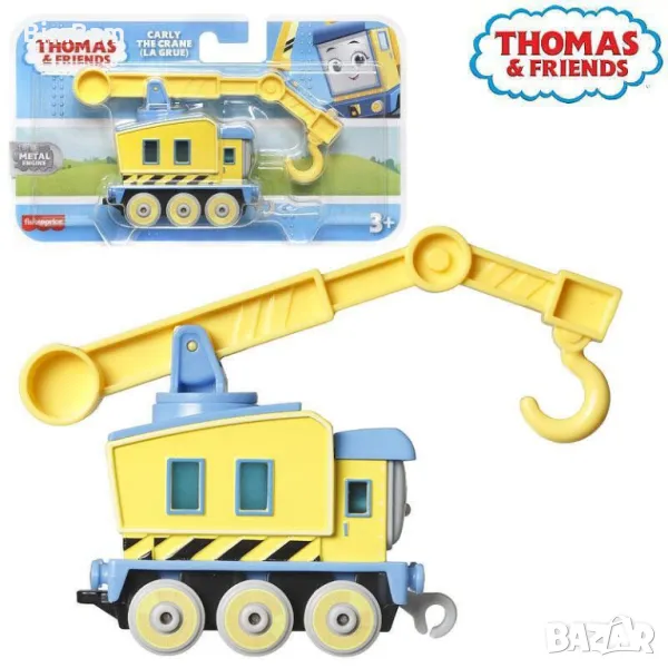 Оригинално влакче Thomas & Friends - Кранът Карли / CARLY, снимка 1