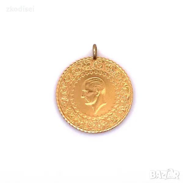 Златен медальон 3,50гр. 22кр. проба:916 модел:31744-5, снимка 1