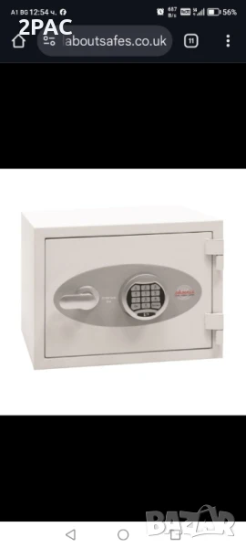 Нов огнеупорен сейф , снимка 1