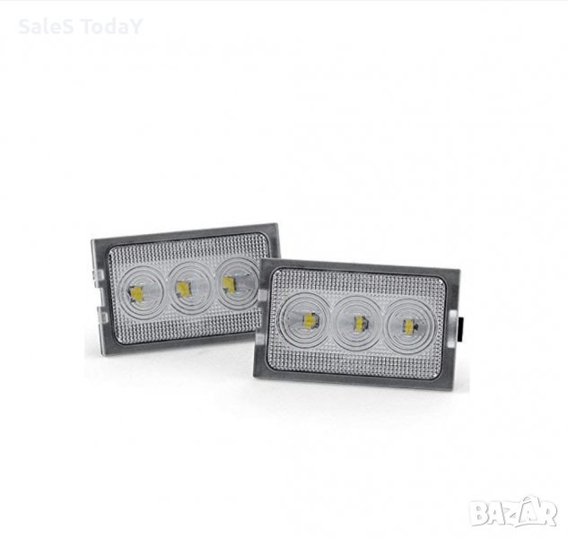 LED плафони регистрационен номер, за Land Rover, Rang Rover Sport ,Freelander,Discovery, 2бр., снимка 1