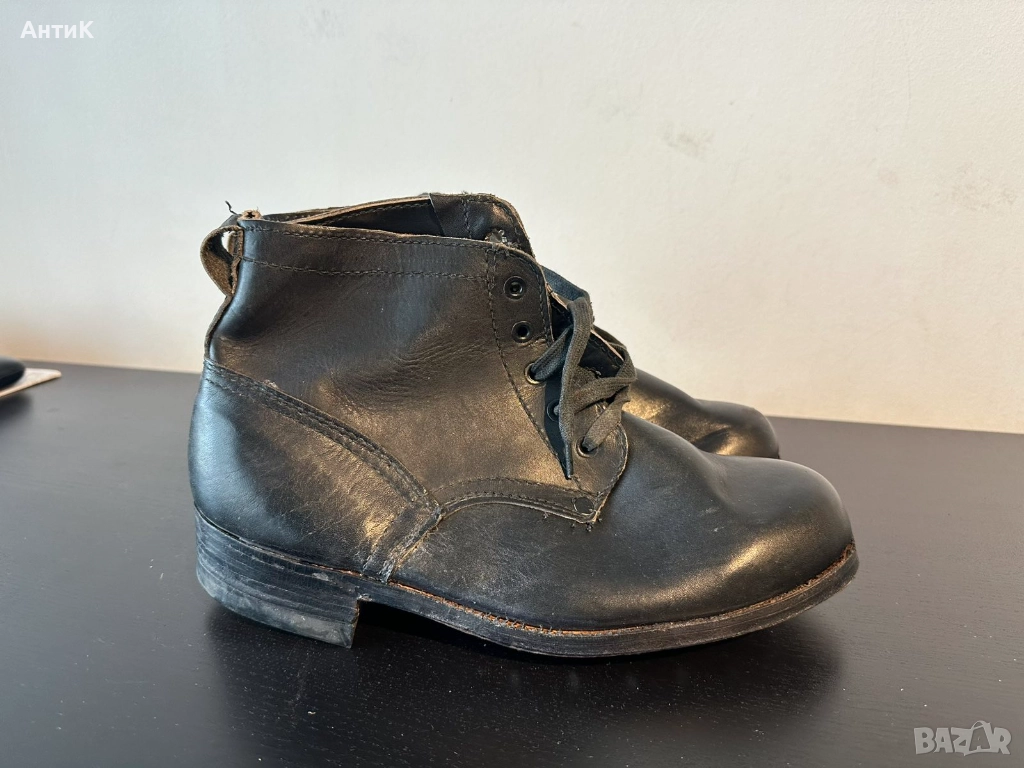 Соц Военни Обувки с Цинтове Цинтари, снимка 1