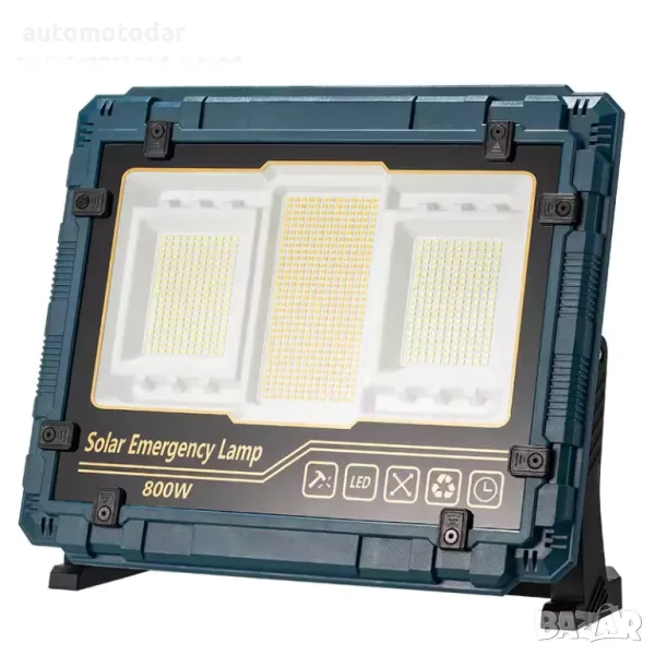 Преносима соларна работна лампа 800W, снимка 1