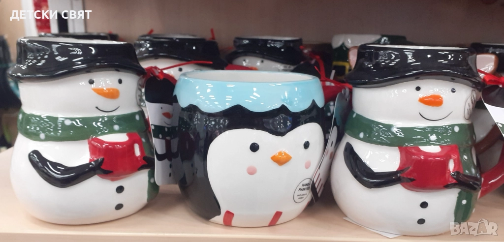 Нови коледни чаши, снимка 1