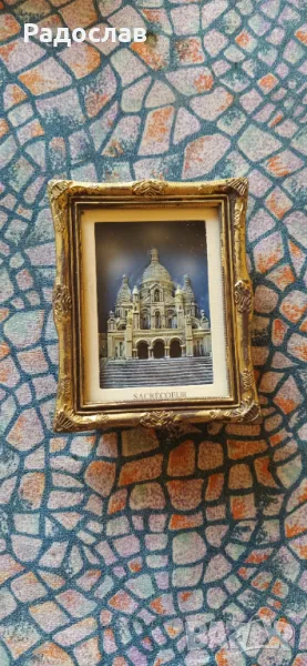 Sacre Coeur Paris френски магнит за хладилник , снимка 1