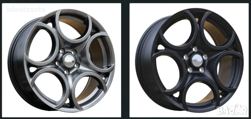 17" 18" Джанти Алфа Ромео 5X110 ALFA ROMEO 159 STELVIO GIULIETTA Giulia, снимка 1