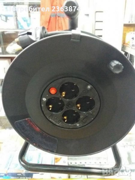 Удължител макара 25 метра 3 х 1,5, снимка 1