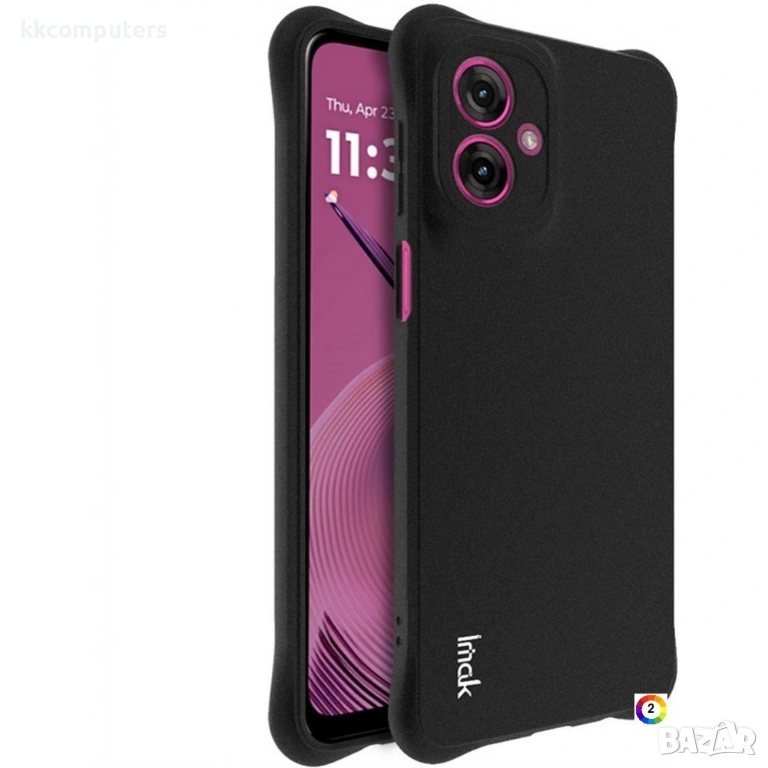 Motorola Moto G55 IMAK Силиконов Калъф и Протектор, снимка 1