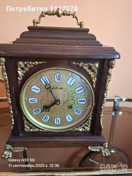 Belcanto Germany Старинен Часовник, снимка 1