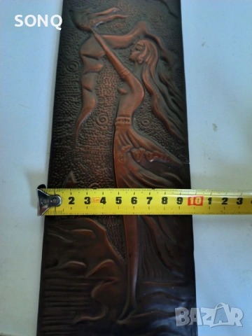 Красива Старо Руско Медно Пано №2, снимка 8 - Пана - 53456608