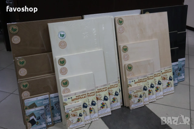 Шперплат 2мм A4 топола – комплект 5 бр, снимка 3 - Други - 53186176