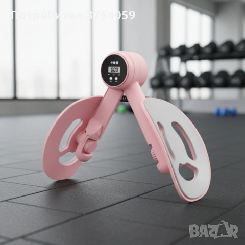 Дамски тренажор за домашен фитнес с LCD дисплей, снимка 3 - Фитнес уреди - 53130398