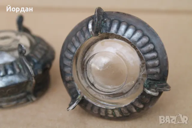 2 броя посребрени СССР купи за хайвер , снимка 8 - Други ценни предмети - 47549407