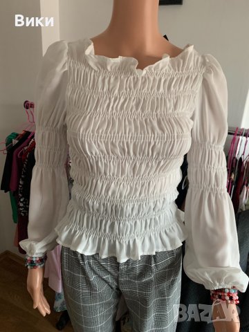 Нова Бяла риза с етикет