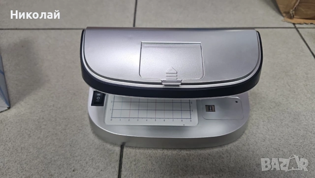 Детектор за фалшиви банкноти – преносим UV детектор с магнитен сензор и вградена батерия