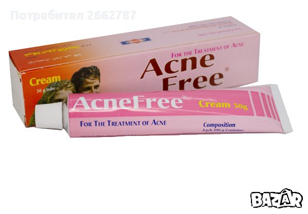 Третиноин 0,05% Acne Free 30 g, снимка 3 - Козметика за лице - 43789329