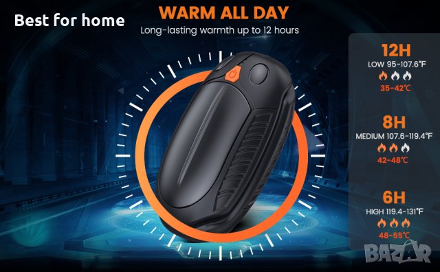 Акумулаторни нагреватели за ръце 2  броя комплекта KICLBD A0 218, снимка 8 - Друга електроника - 43256066