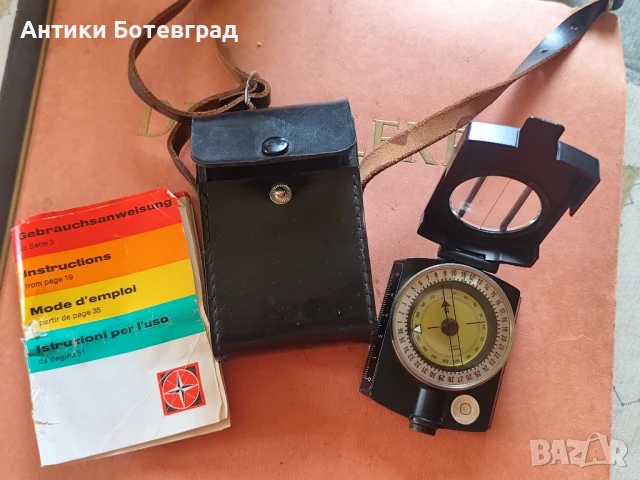 стар военен немски компас , снимка 1