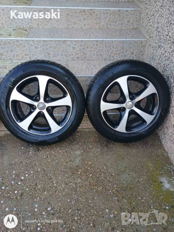 BORBET 5X112+Зимни гуми, снимка 3 - Гуми и джанти - 52000750