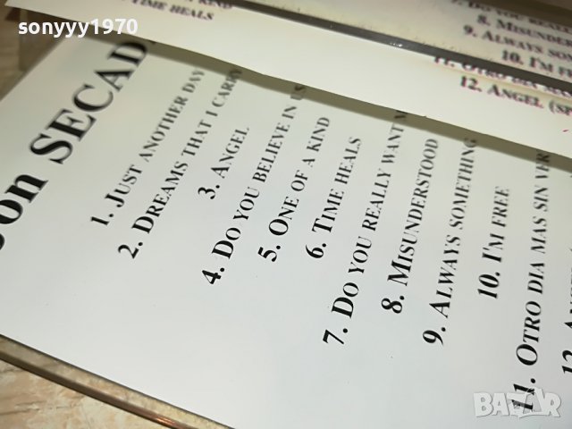 JON SECADA-КАСЕТА 1005221359, снимка 11 - Аудио касети - 36715042
