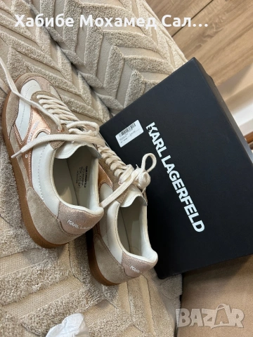 Нови - Karl Lagerfeld 39номер, снимка 10 - Маратонки - 53572339