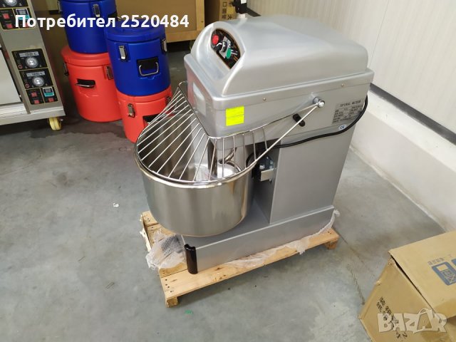 Тестомесачки 3 модела 21л, 35л, 64л спирални с въртящ басан! Чисто нови! ХИТ Цена 1499лв/766,43€, снимка 8 - Обзавеждане за заведение - 38238778