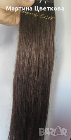 Европейска естествена коса, снимка 2 - Аксесоари за коса - 53113624
