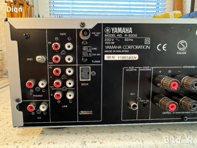 Yamaha R-S300, снимка 11 - Ресийвъри, усилватели, смесителни пултове - 44847731
