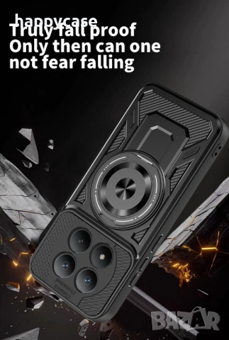 Xiaomi Redmi Note 15 Pro 5G / 15 Pro+ / RUGGED MAGSAFE Удароустойчив кейс калъф гръб с пръстен, снимка 12 - Калъфи, кейсове - 53605952