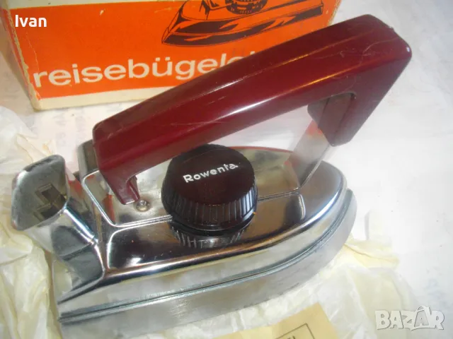 90-300W ROWENTA НОВА НЕМСКА МИНИ ТУРИСТИЧЕСКА ЕЛЕКТРИЧЕСКА ЮТИЯ РОВЕНТА ВИСОК КЛАС РЕТРО ВИНТИДЖ