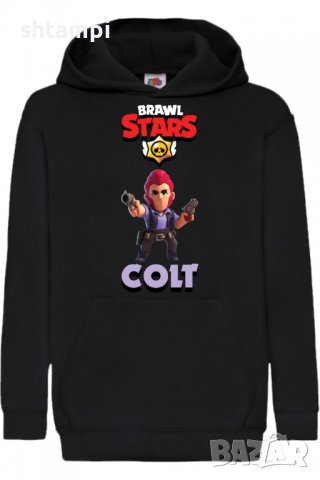 Детски Суитчър/Суитшърт Colt 4,Brawl Stars,Игра,Подарък,Изненада,Забавление,Рожден Ден